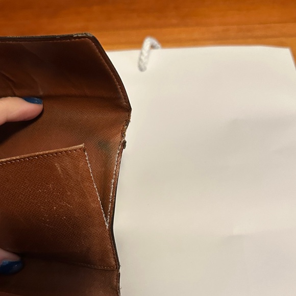 Louis Vuitton Brown and Tan Monogram Wallet - Picture 5 of 10